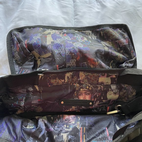 Robert Graham Backpack Knowledge Wisdom Truth Unisex Black And Blue - Picture 5 of 7